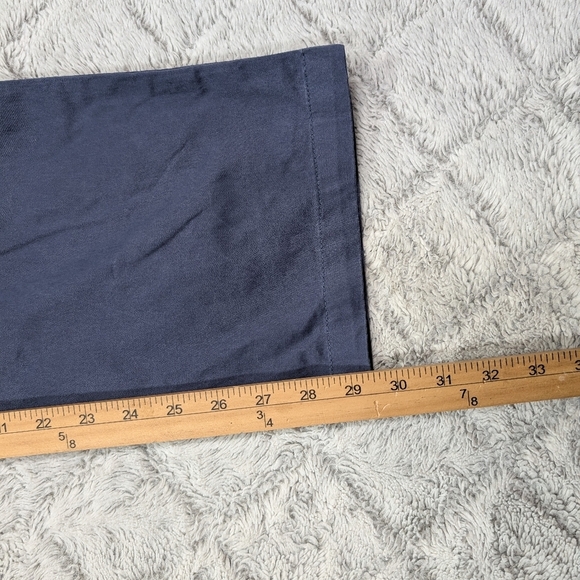 Brax Pants Mens 36x30 Blue Ocean Evans Straight Leg Cotton Stretch Casual Preppy - Picture 4 of 7
